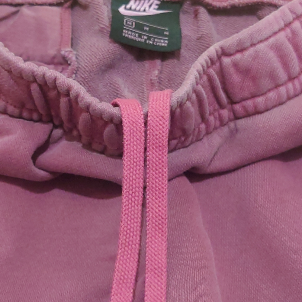 Nike Sportswear Tracksuit Bottoms Joggers Cotton Men's Medium W30 Pink Purple - Picture 7 of 14
